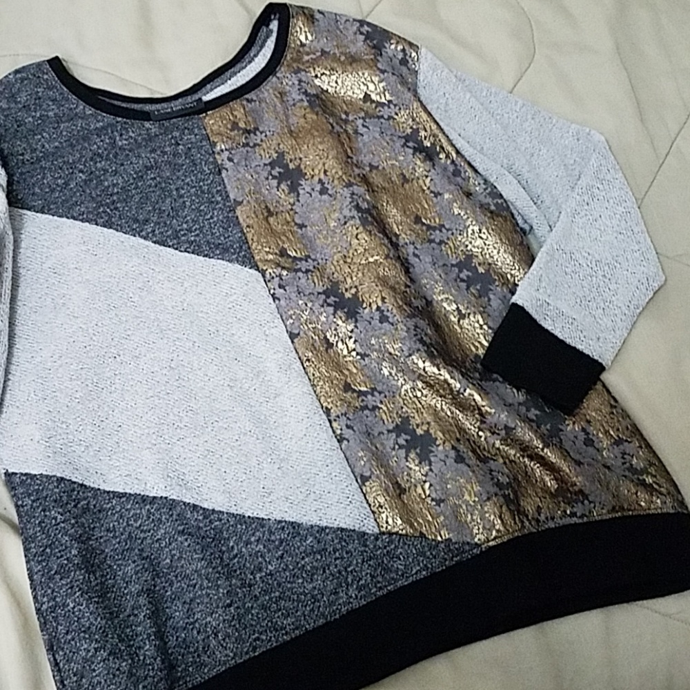 Color Block Sweater